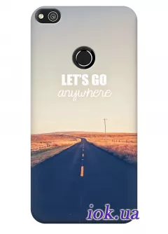 Чехол для Huawei P8 Lite 2017 - Let`s go