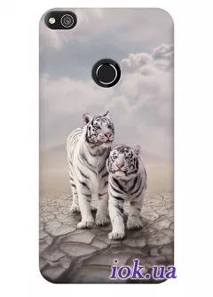 Чехол для Huawei P8 Lite 2017 - Тигры