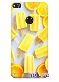 Чехол для Huawei P8 Lite 2017 - Апельсиновое мороженко