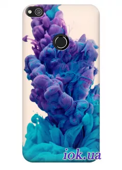 Чехол для Huawei P8 Lite 2017 - Фиолетовый дым 