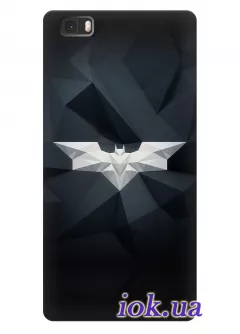 Чехол для Huawei P8 Lite - Знак Бетмена