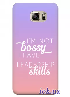 Чехол для Galaxy S7 - I`m not bossy
