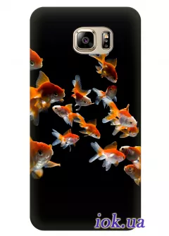 Чехол для Galaxy S7 - Красивые рыбки 