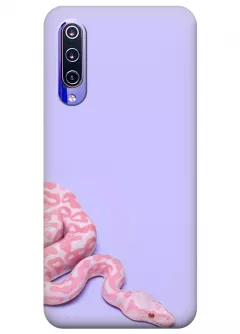 Чехол для Xiaomi Mi 9 Explore - Розовая змея