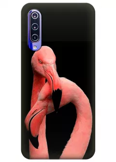 Чехол для Xiaomi Mi 9 - Пара фламинго