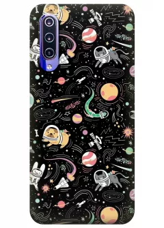 Чехол для Xiaomi Mi 9 SE - Animals astronauts
