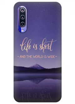 Чехол для Xiaomi Mi 9 Explore - Life is short