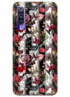 Чехол для Xiaomi Mi 9 - Bright butterflies