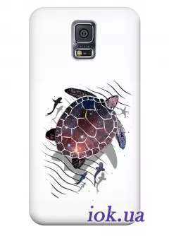 Чехол для Galaxy S5 Plus - Черепаха