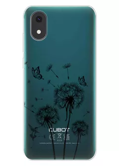 Чехол для Cubot J10 с принтом - Одуванчики