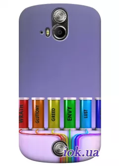 Чехол для Acer Liquid E2 Duo - Краски 