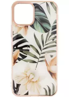 Gelius Leaf Case iPhone 12 Pro Orchid