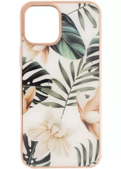 Gelius Leaf Case iPhone 12 Pro Max Orchid