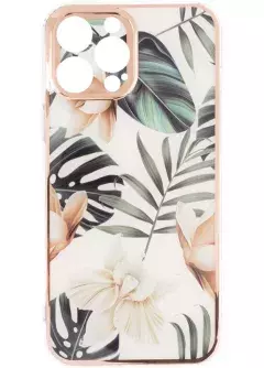 Gelius Leaf Case iPhone 13 Pro Max Orchid