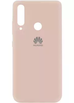 Чехол Silicone Cover My Color Full Protective (A) для Huawei Y6p, Розовый / Pink Sand