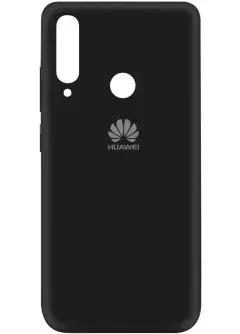 Чехол Silicone Cover My Color Full Protective (A) для Huawei Y6p, Черный / Black