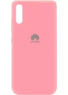 Чехол Silicone Cover My Color Full Protective (A) для Huawei P Smart S || Huawei Y8p, Розовый / Pink
