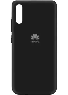 Чехол Silicone Cover My Color Full Protective (A) для Huawei Y8p || Huawei P Smart S, Черный / Black