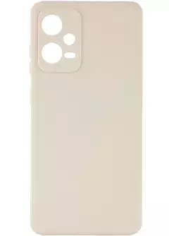 Силиконовый чехол Candy Full Camera для Xiaomi Poco X5 5G / Note 12 5G, Бежевый / Antigue White
