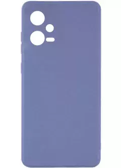 Силиконовый чехол Candy Full Camera для Xiaomi Poco X5 5G / Note 12 5G, Голубой / Mist blue