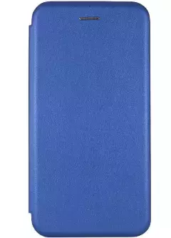 Кожаный чехол (книжка) Classy для Samsung Galaxy M32 || Samsung Galaxy A22, Синий