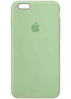 Чехол Silicone Case Full Protective (AA) для Apple iPhone 6 / 6S || , Зеленый / Pistachio