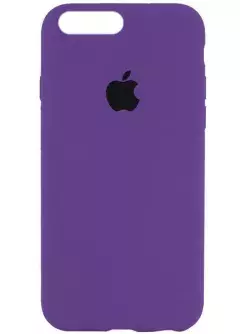 Чехол Silicone Case Full Protective (AA) для Apple iPhone 8 plus || Apple iPhone 7 plus, Фиолетовый / Amethyst