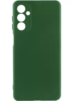 Чехол Silicone Cover Lakshmi Full Camera (A) для Samsung Galaxy M23 5G / M13 4G, Зеленый / Dark green
