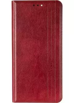 Book Cover Leather Gelius New for Oppo A73 Red