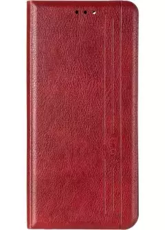 Book Cover Leather Gelius New for Oppo Reno 4 Lite/A93 Red