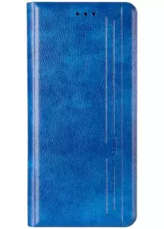 Book Cover Leather Gelius New for Realme 5 Blue