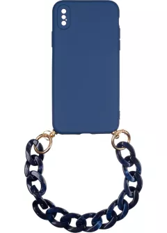 Чехол Fashion Case для iPhone X Blue