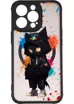 Чехол Gelius Print Case UV (Magsafe) для iPhone 13 Pro Gateway cat