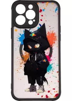 Чехол Gelius Print Case UV (Magsafe) для iPhone 13 Pro Max Gateway cat