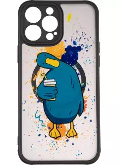 Чехол Gelius Print Case UV (Magsafe) для iPhone 13 Pro Max Coffee Duck