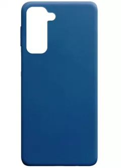 Силиконовый чехол Candy для Samsung Galaxy S21+, Синий