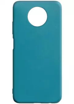 Силиконовый чехол Candy для Xiaomi Redmi Note 9 5G / Note 9T, Синий / Powder Blue