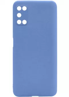 Силиконовый чехол Candy Full Camera для Oppo A52 / A72 / A92, Голубой / Mist blue