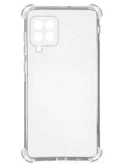 TPU чехол GETMAN Ease logo усиленные углы для Samsung Galaxy M53 5G, Бесцветный (прозрачный)