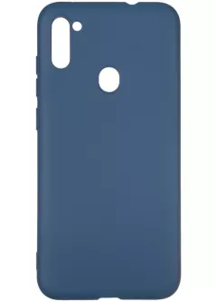 Чехол Full Soft Case для Samsung A115 (A11)/M115 (M11) Dark Blue