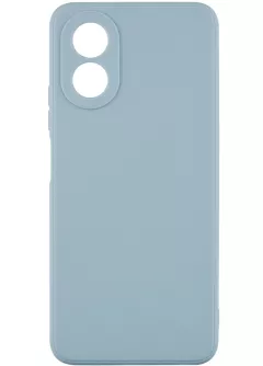 Силиконовый чехол Candy Full Camera для Oppo A98, Серый / Smoky Gray