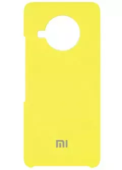 Чехол Silicone Cover (AAA) для Xiaomi Mi 10T Lite || Xiaomi Redmi Note 9 Pro 5G, Желтый / Bright Yellow