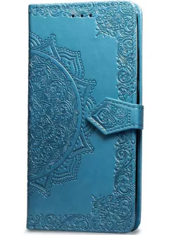 Кожаный чехол (книжка) Art Case с визитницей для Xiaomi Redmi Note 5 Pro / Note 5 (DC), Синий