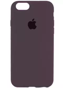 Чехол Silicone Case Full Protective (AA) для Apple iPhone 7 / 8 / SE (2020) (4.7"), Фиолетовый / Elderberry