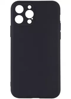 Чехол TPU Epik Black Full Camera для Apple iPhone 13 Pro Max (6.7"), Черный