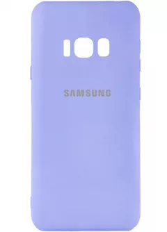 Чехол Silicone Cover My Color Full Camera (A) для Samsung G950 Galaxy S8, Сиреневый / Dasheen