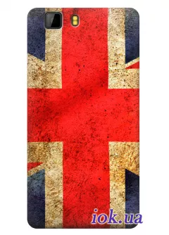 Чехол для Doogee X5 - Флаг Великобритании