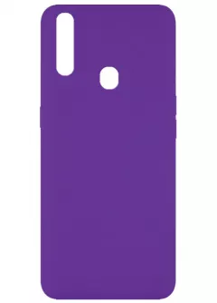 Чехол Silicone Cover Full without Logo (A) для Oppo A31, Фиолетовый / Purple