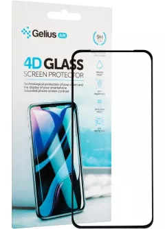 Защитное стекло Gelius Pro 4D для Xiaomi Redmi Note 9T Black