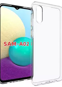 TPU чехол Epic Transparent 1,5mm для Samsung Galaxy A02